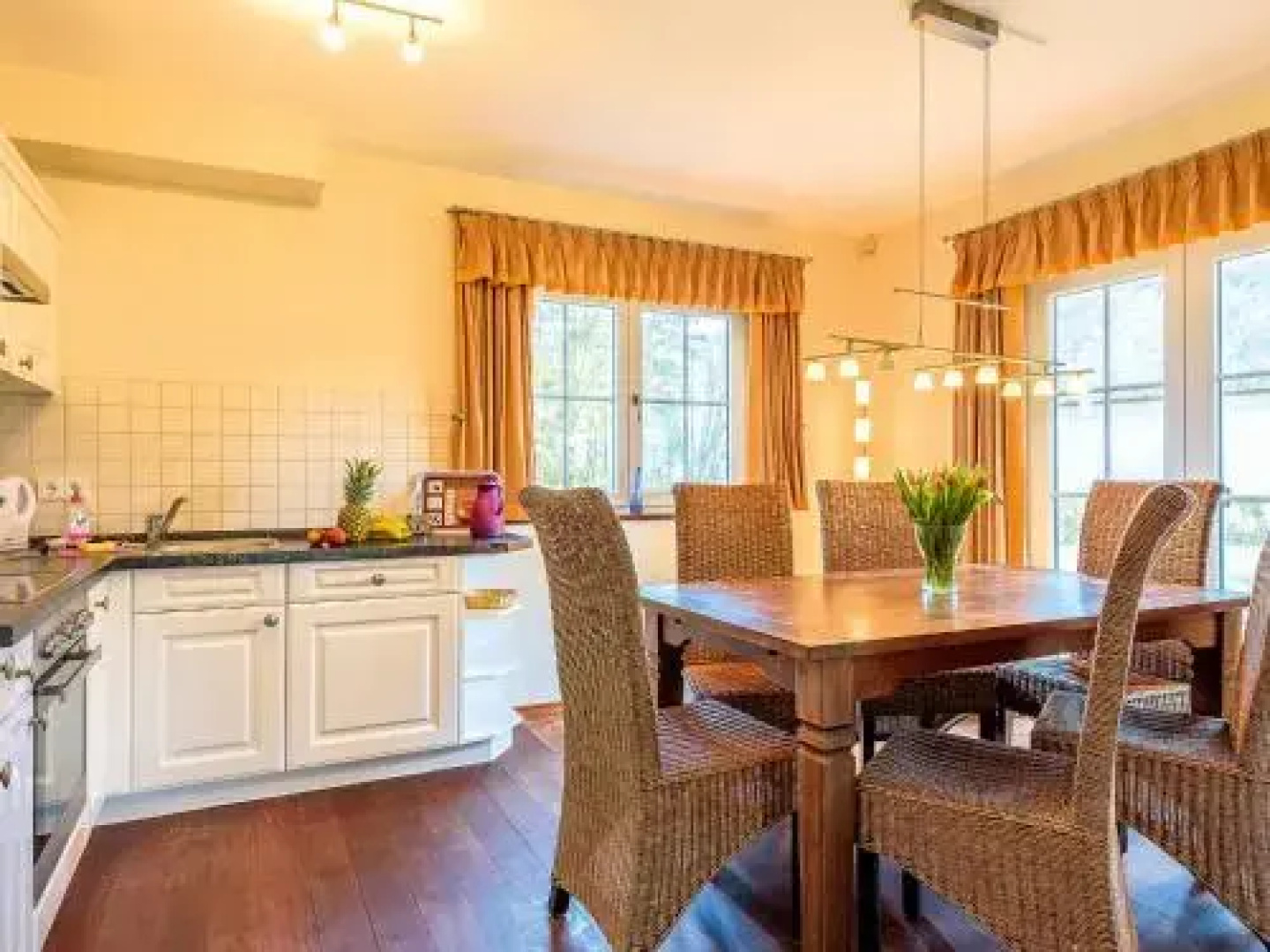 Reetdachhaus mit Sauna, Kamin & Terrasse - D 028.032