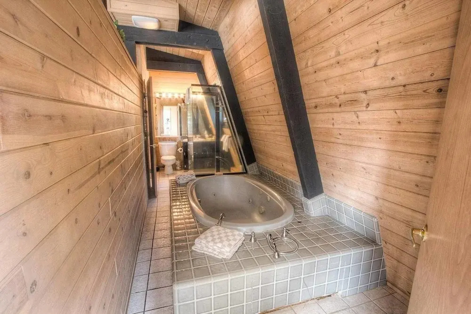 View and Hot Tub at Attractive Home for 12 by RedAwning