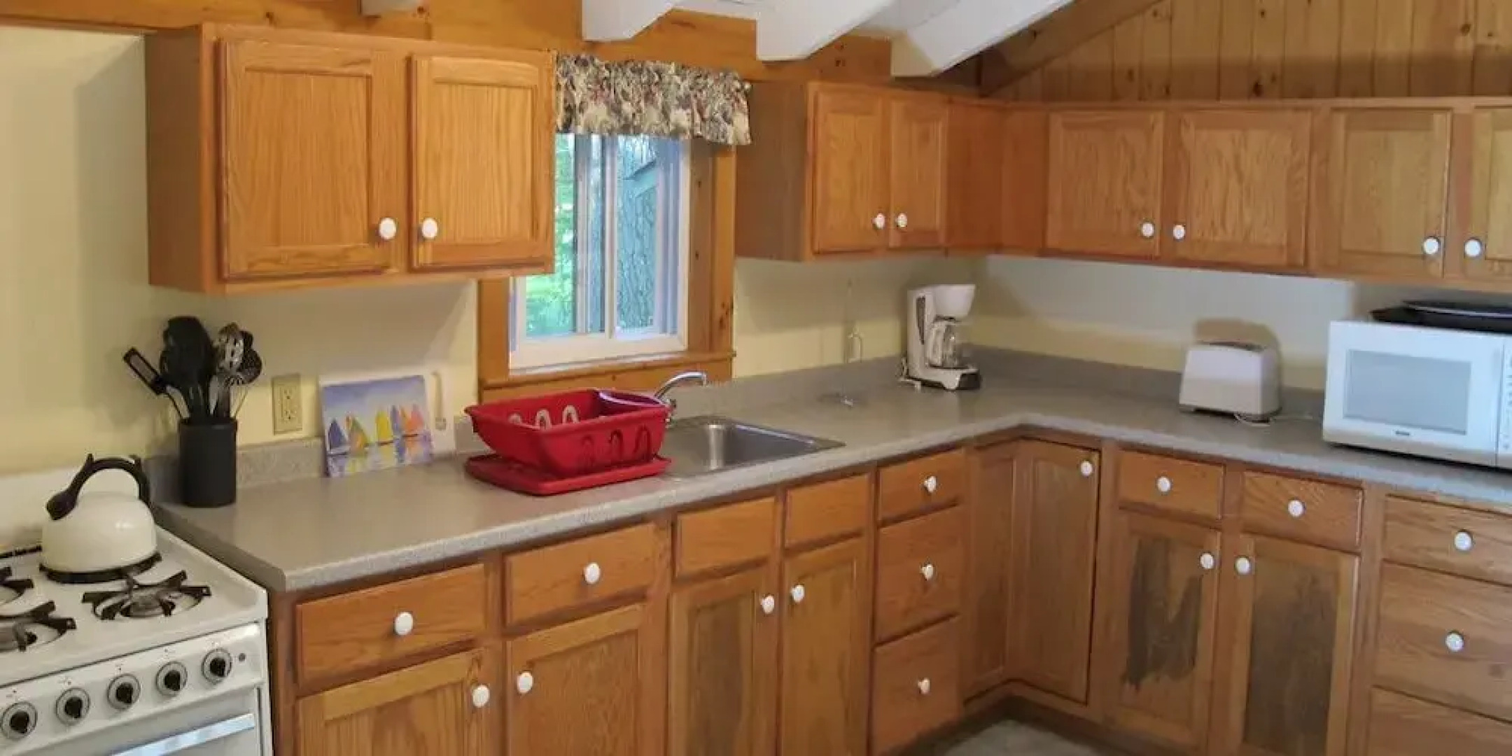 Schoolhouse at Gilmore Camps on Kezar Lake