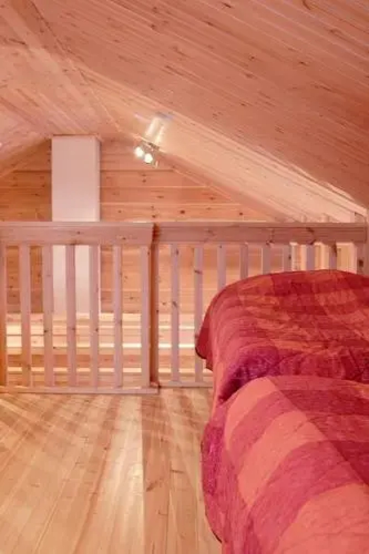 Large timber villa with splendid scenery and nature