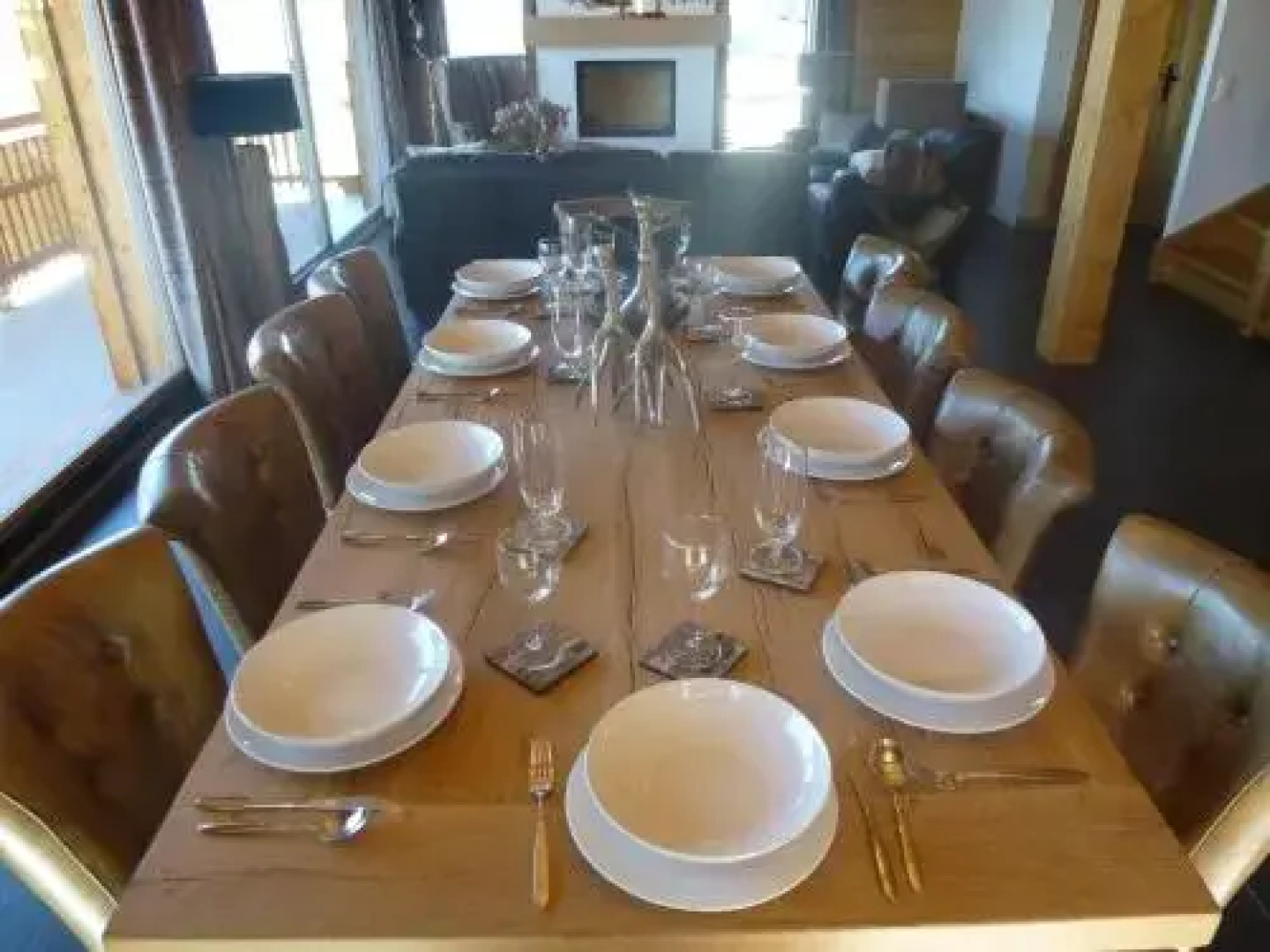 Adele SKI IN & SKI OUT chalet 10 pers