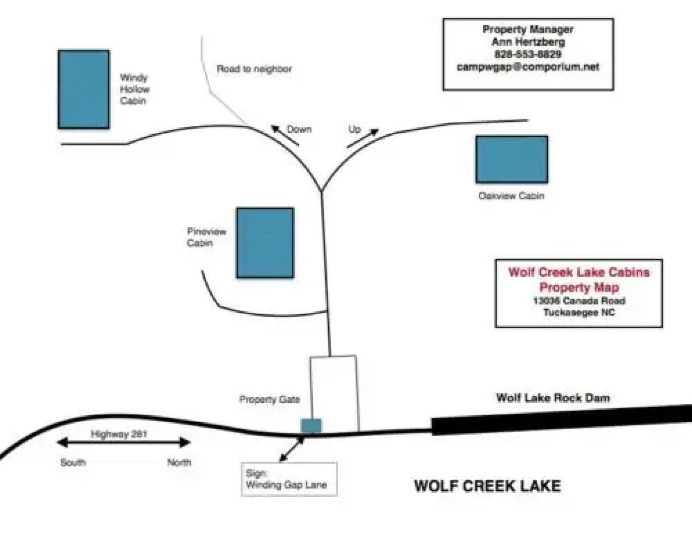 Wolf Creek Lake Cabins - Oakview Cabin