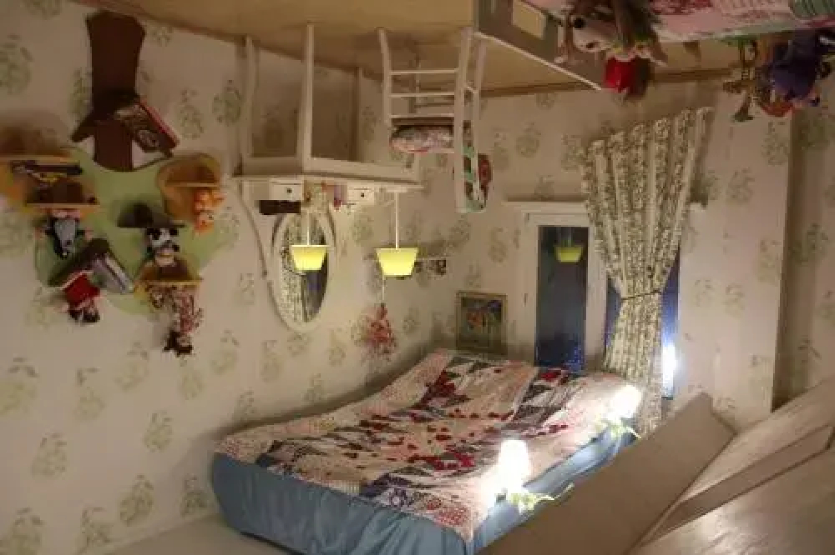 Night in Upsidedown House