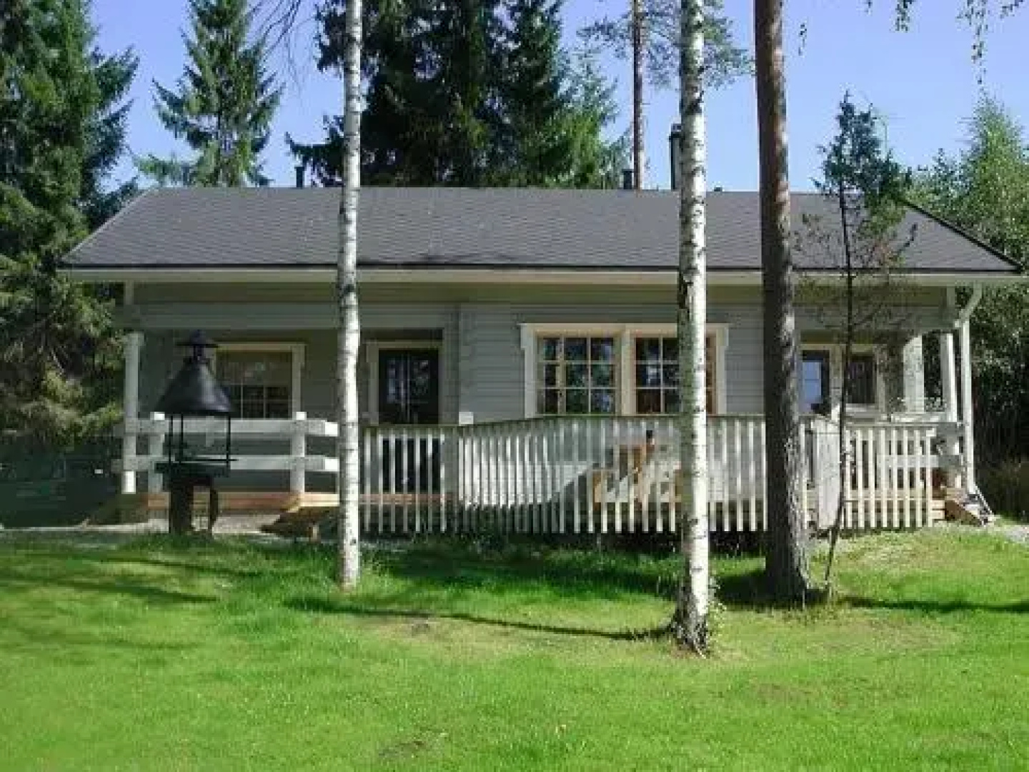 Large timber villa with splendid scenery and nature