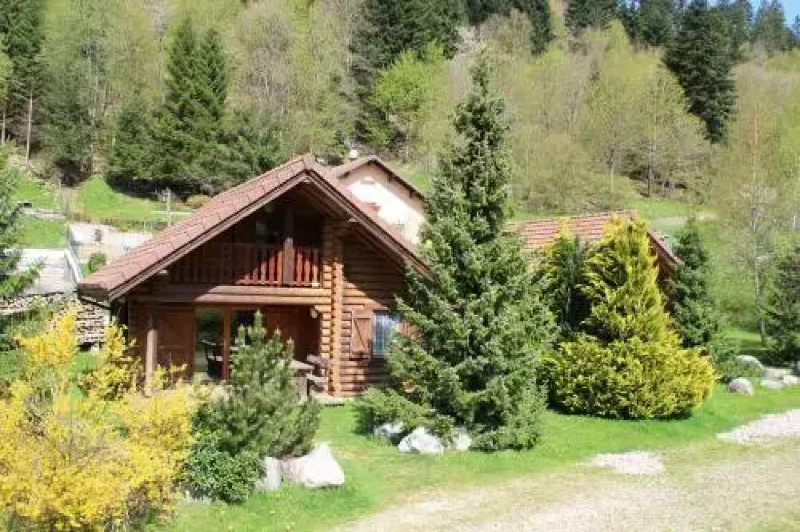 Chalet Individuel en Rondins Vologne 2 Chambres