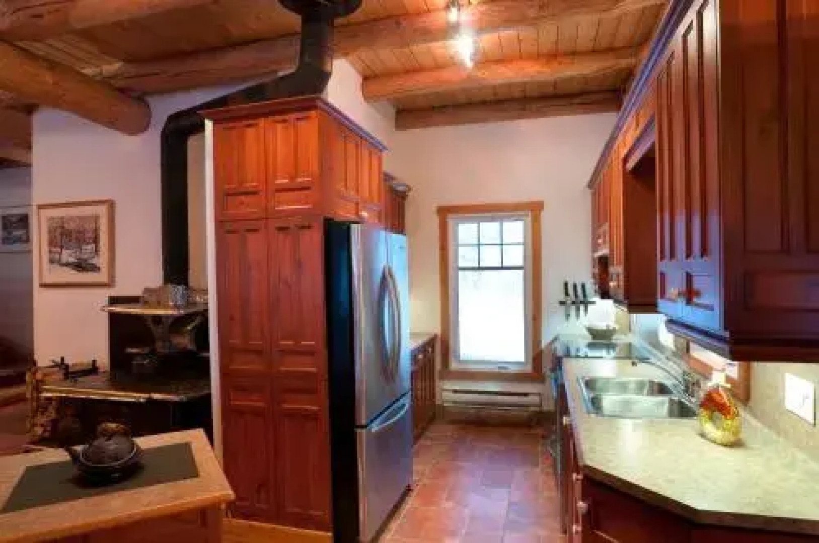 Grand Chalet en Bois Rond