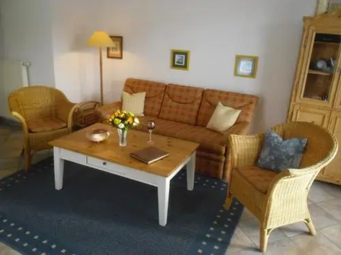 Ferienwohnung Ostseeinsel - Urlaub mit Strandkorb