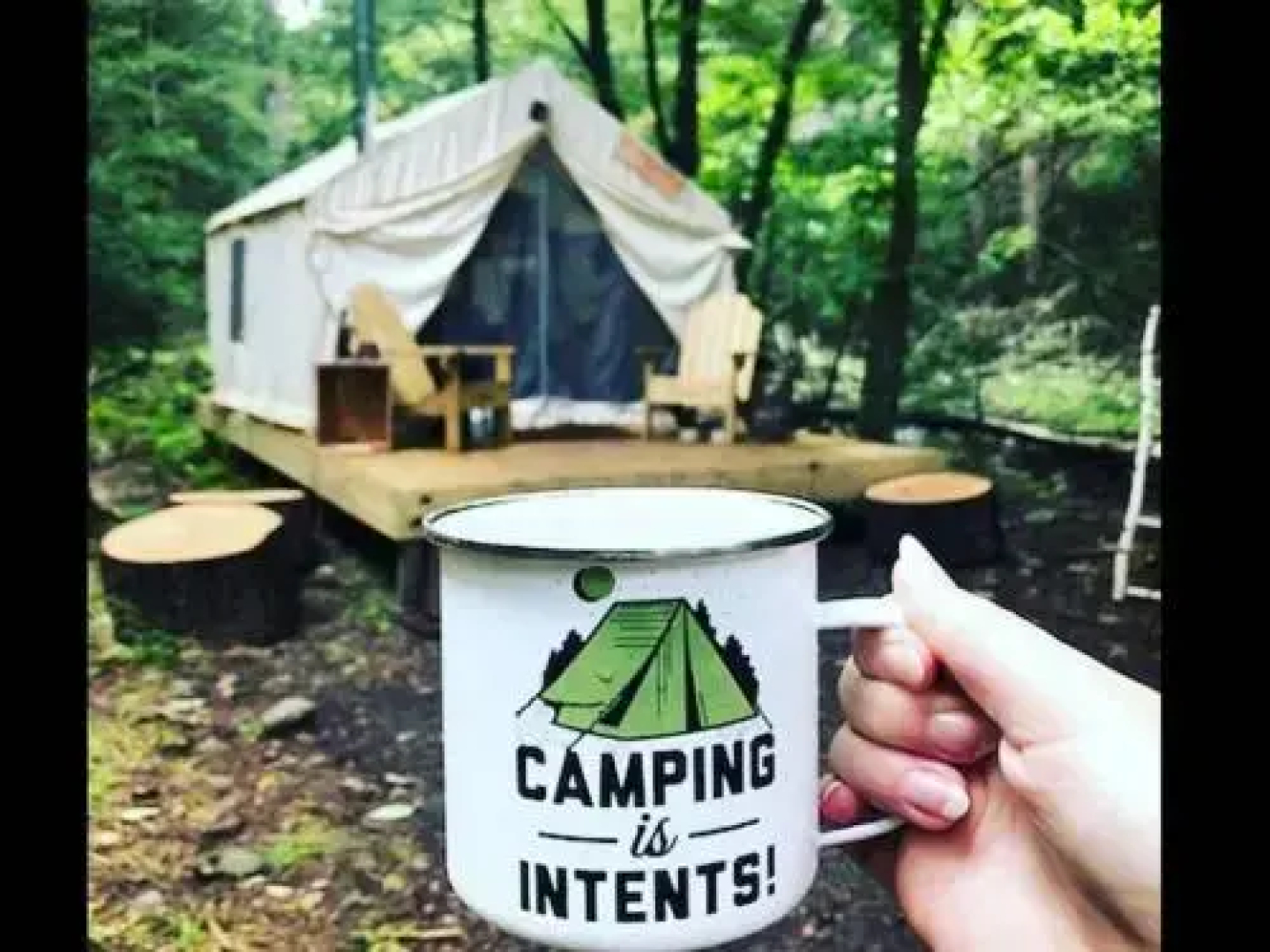 Tentrr - Brookside at Camp Relevé