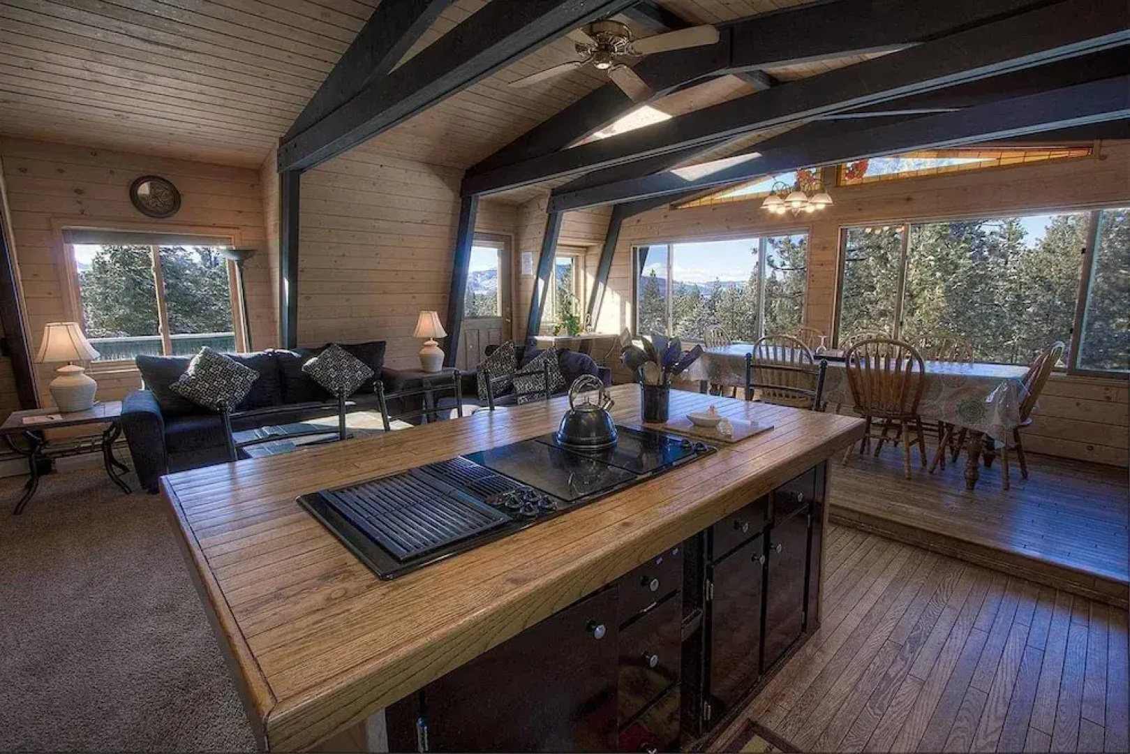 View and Hot Tub at Attractive Home for 12 by RedAwning
