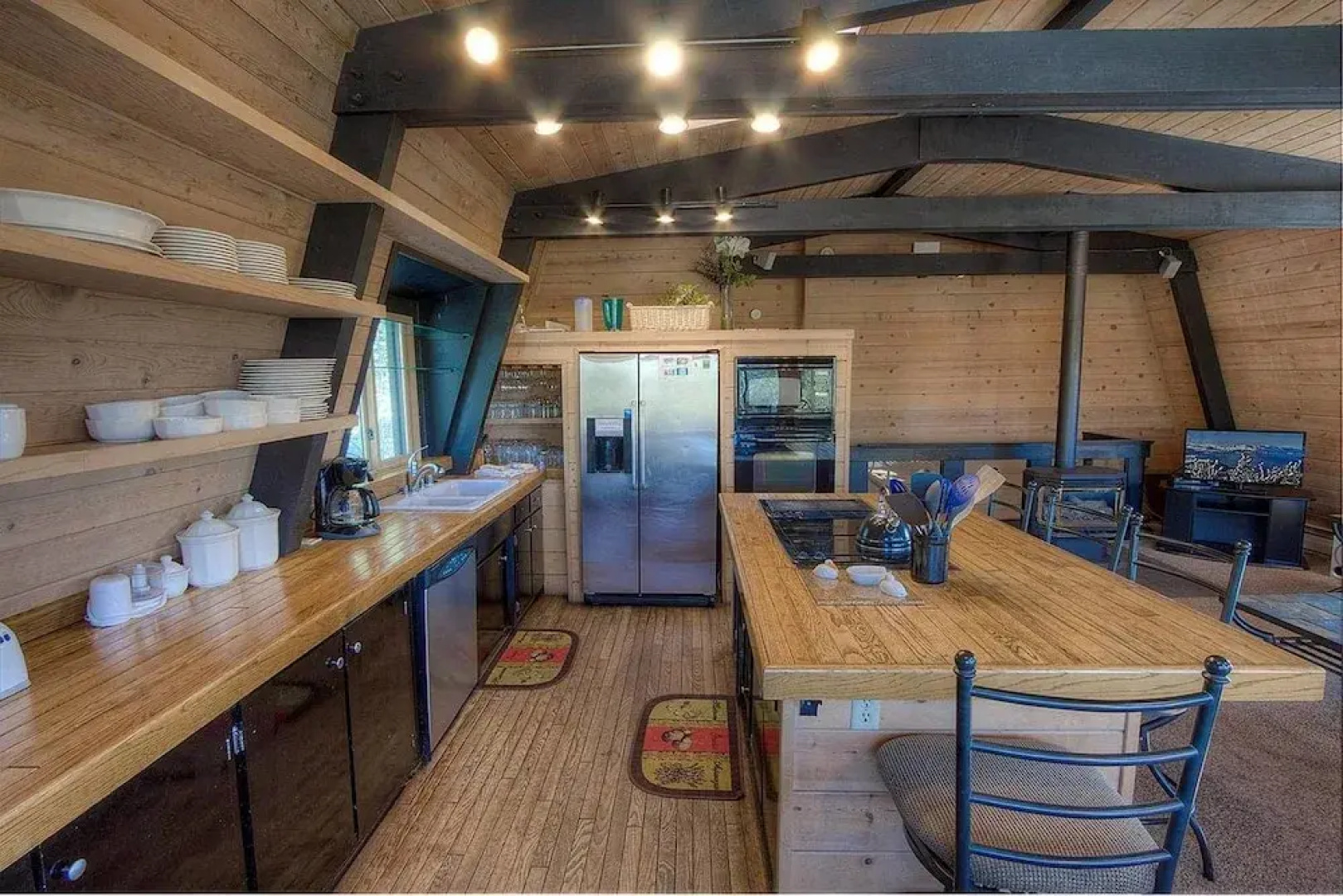 View and Hot Tub at Attractive Home for 12 by RedAwning