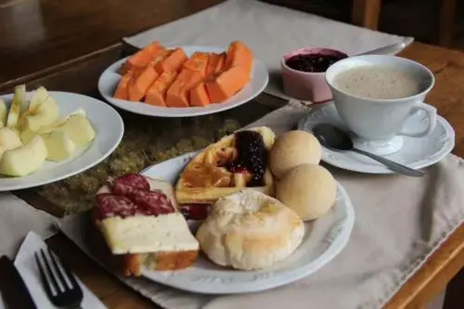 Café e Cabanas Lenha no Fogo