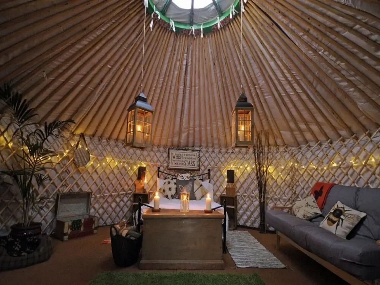 Glamping on the Hill