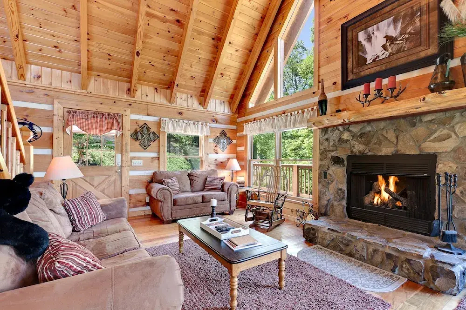 Mountain Valley View by RedAwning