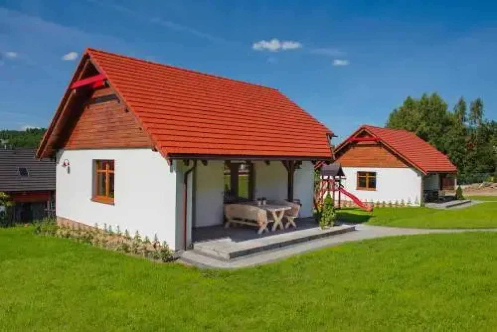 Malinowe Wzgórze domki z saunami