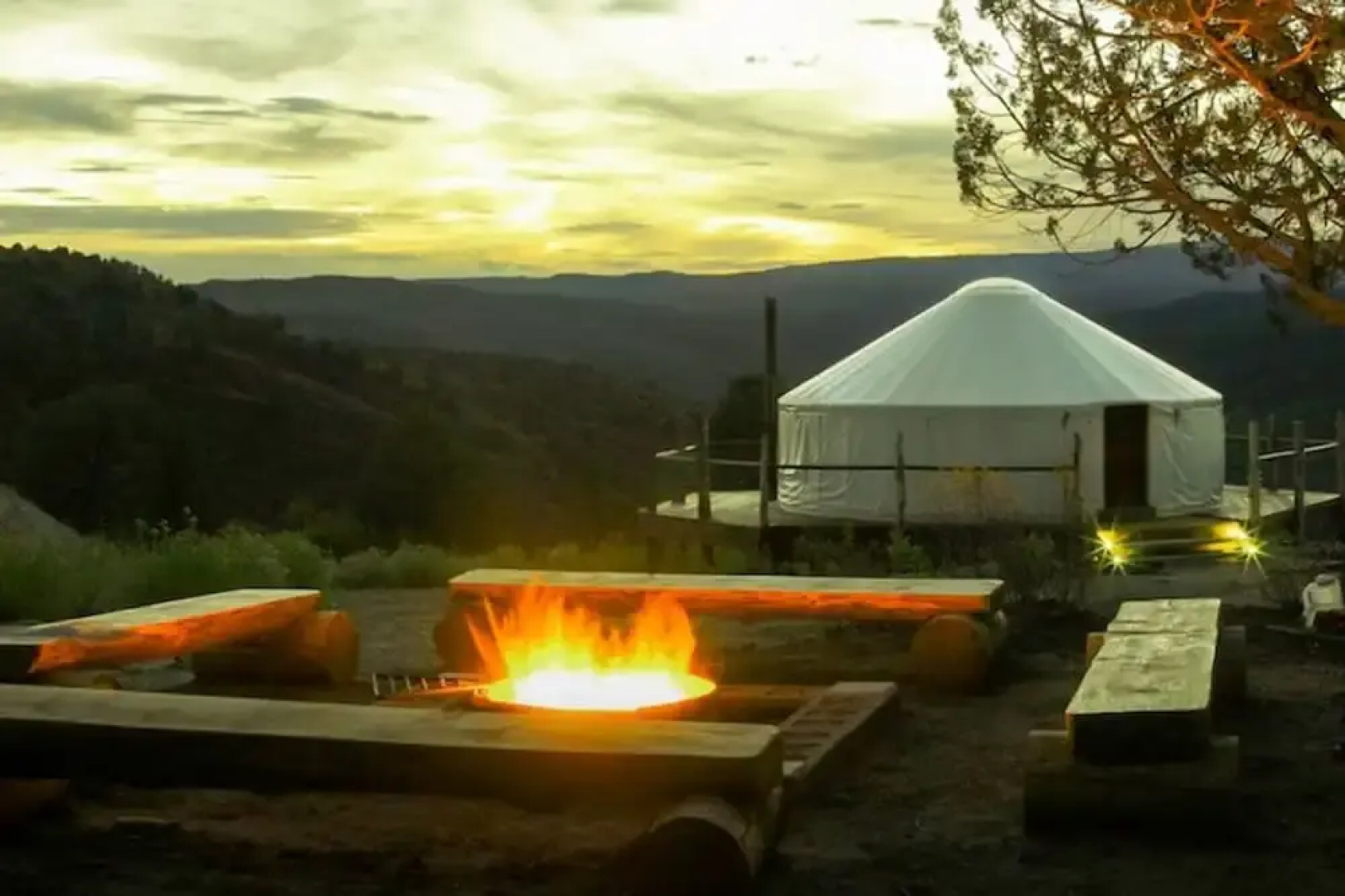 Zion Backcountry Yurt - Campsite