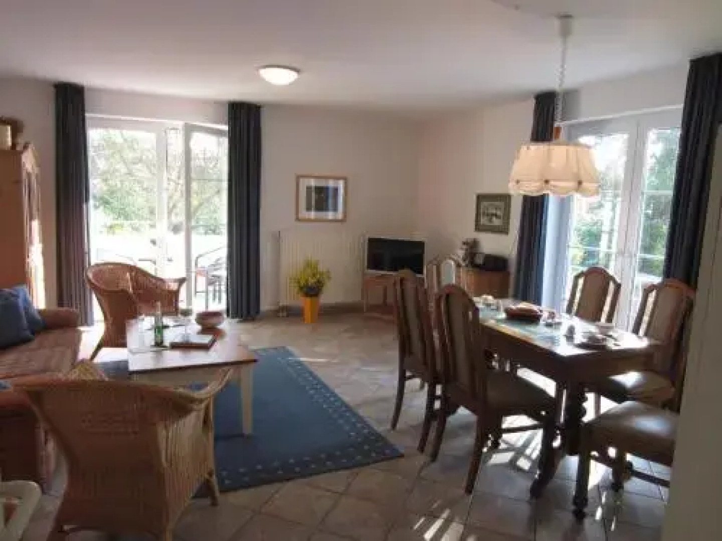 Ferienwohnung Ostseeinsel - Urlaub mit Strandkorb