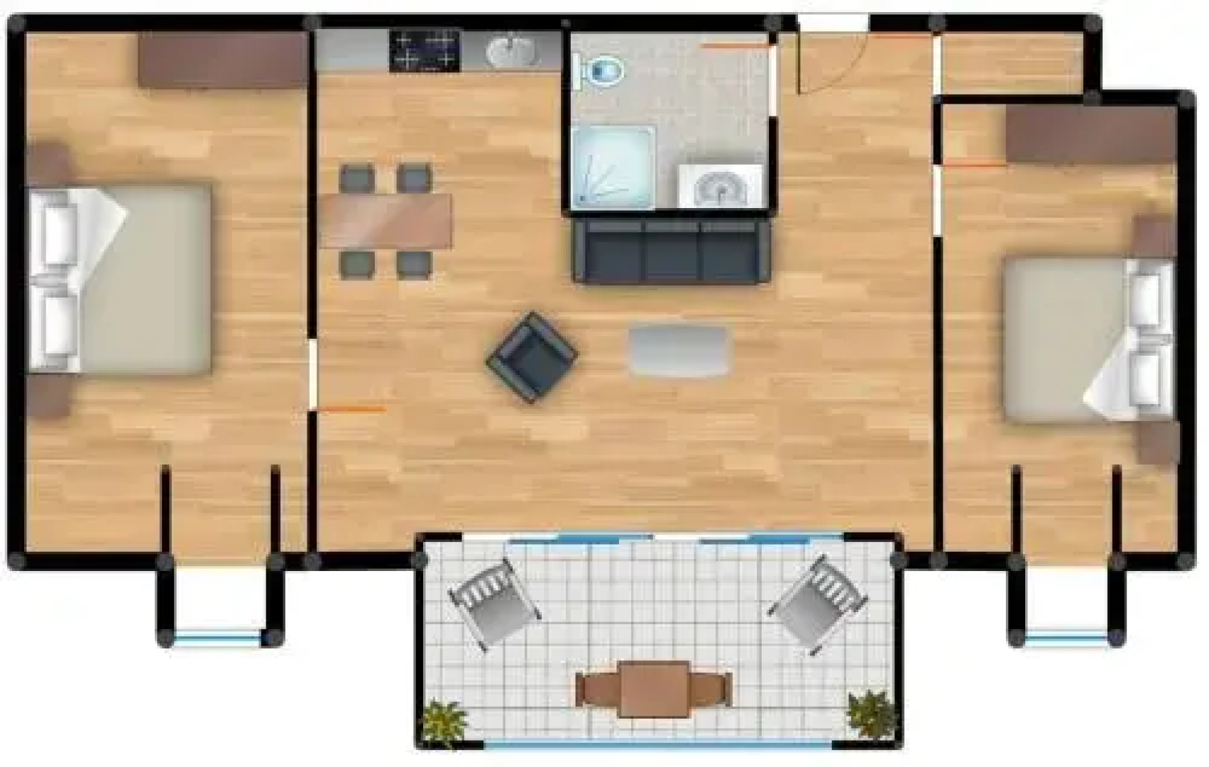 Residenz am Balmer See - FeWo 63