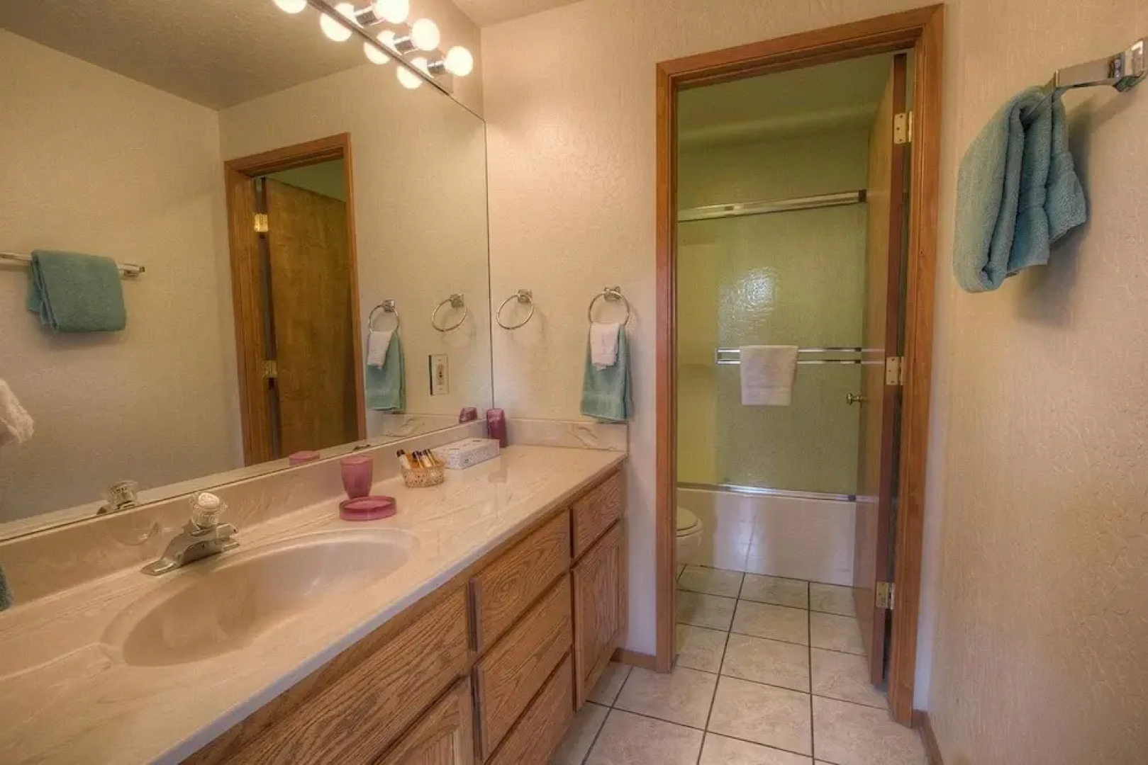 View and Hot Tub at Attractive Home for 12 by RedAwning