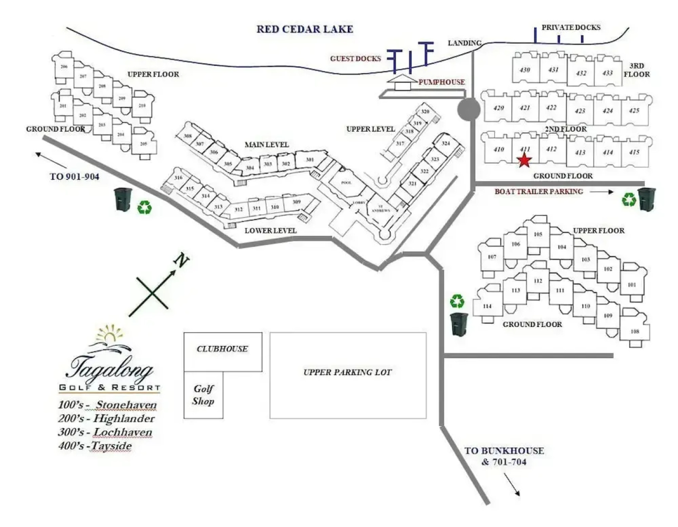 Unit 411a 1 Bd/ 1 Ba Condo 1 Bedroom Condo by RedAwning