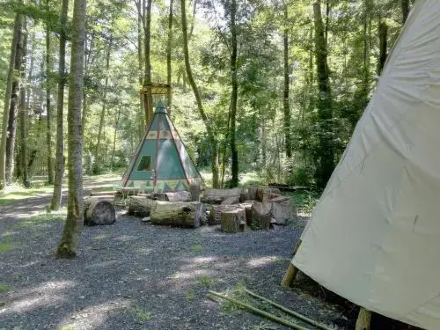 Canadian Wood Tipi Chalet