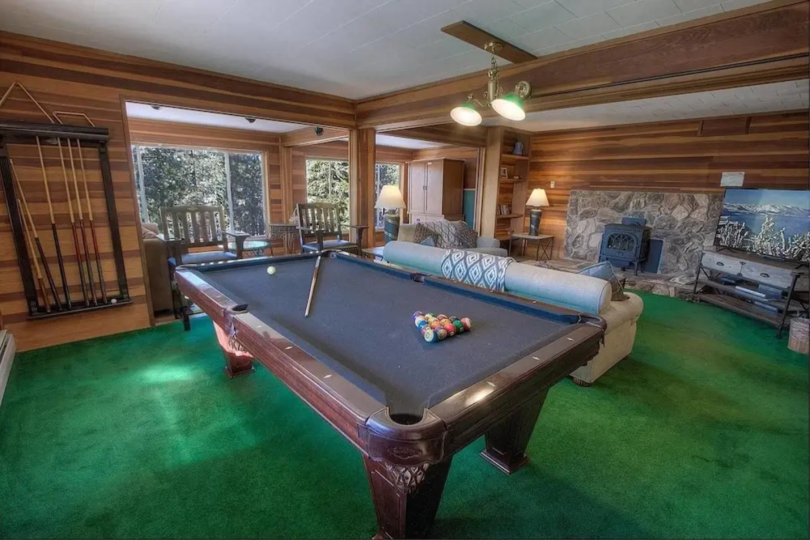 View and Hot Tub at Attractive Home for 12 by RedAwning