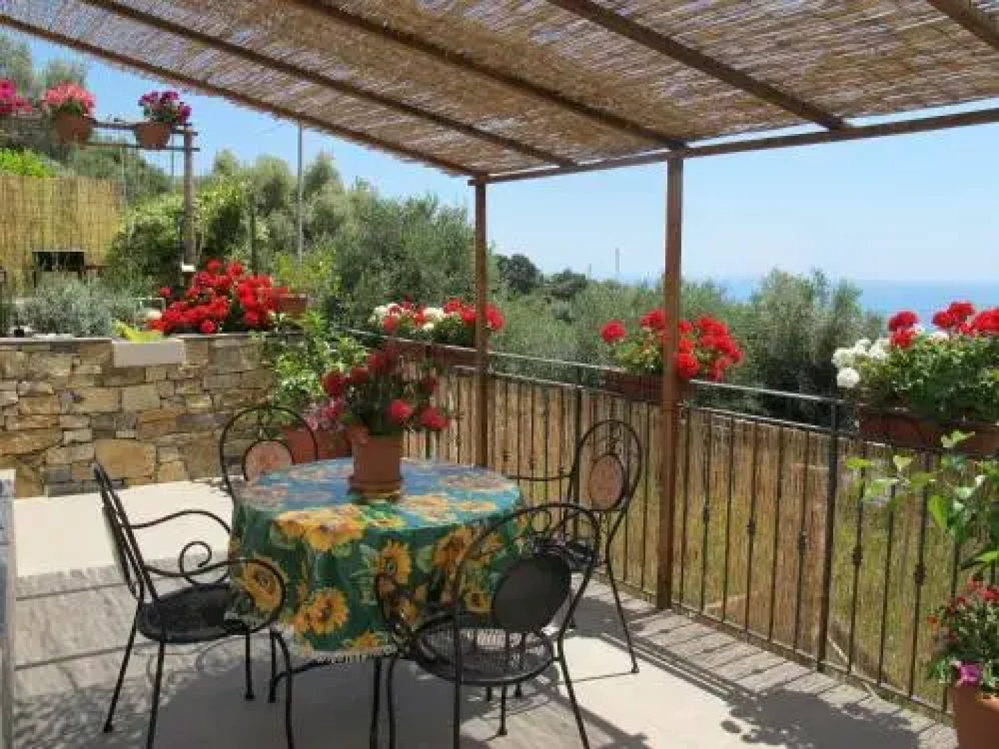 Casa vista mare e ulivi