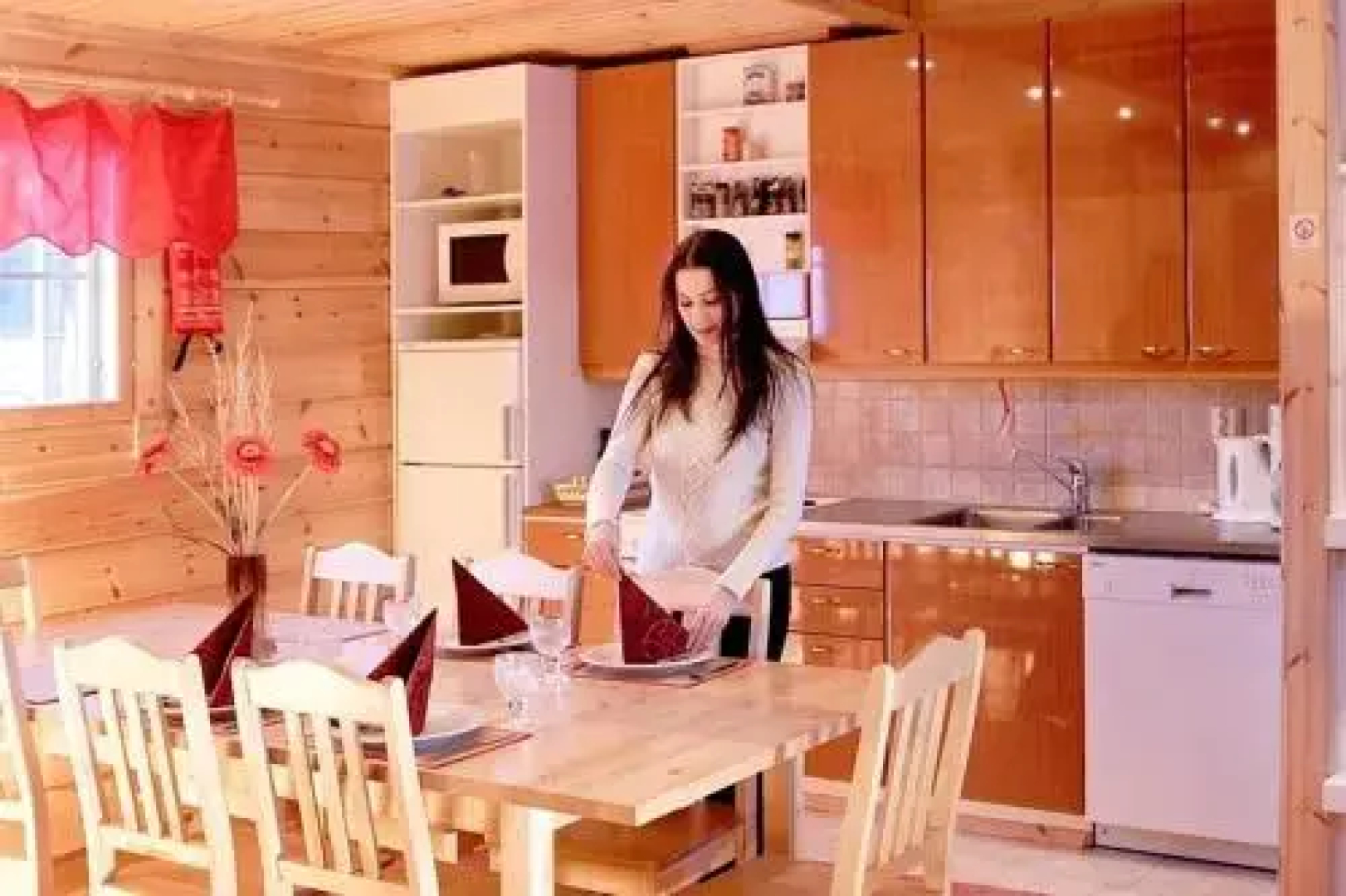 Large timber villa with splendid scenery and nature