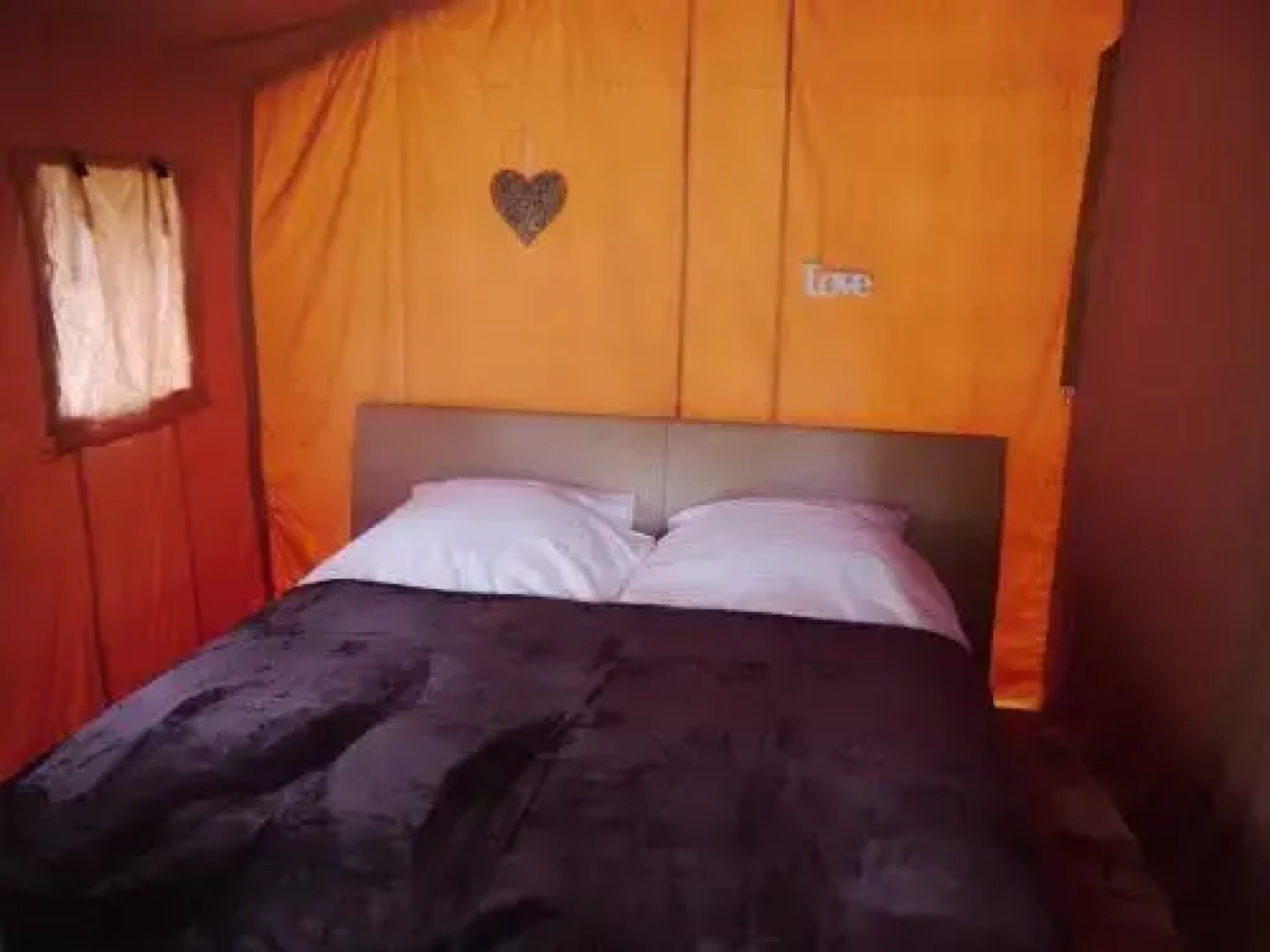 Glamping im Safaritent