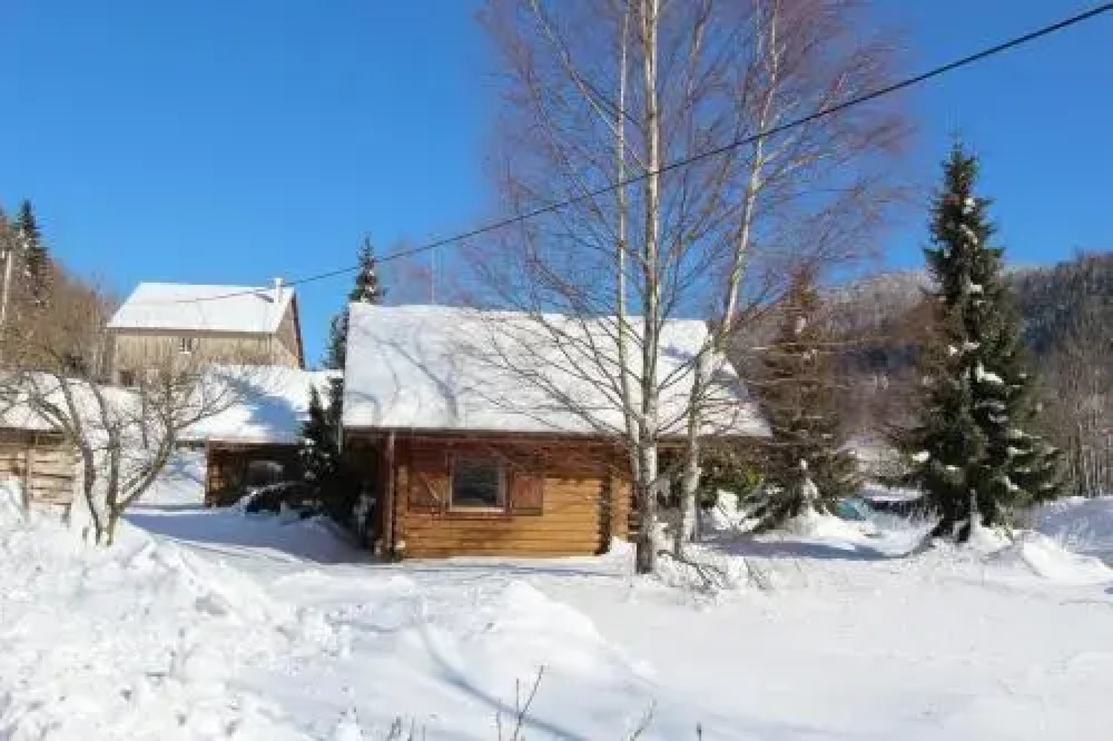 Chalet Individuel en Rondins Vologne 2 Chambres