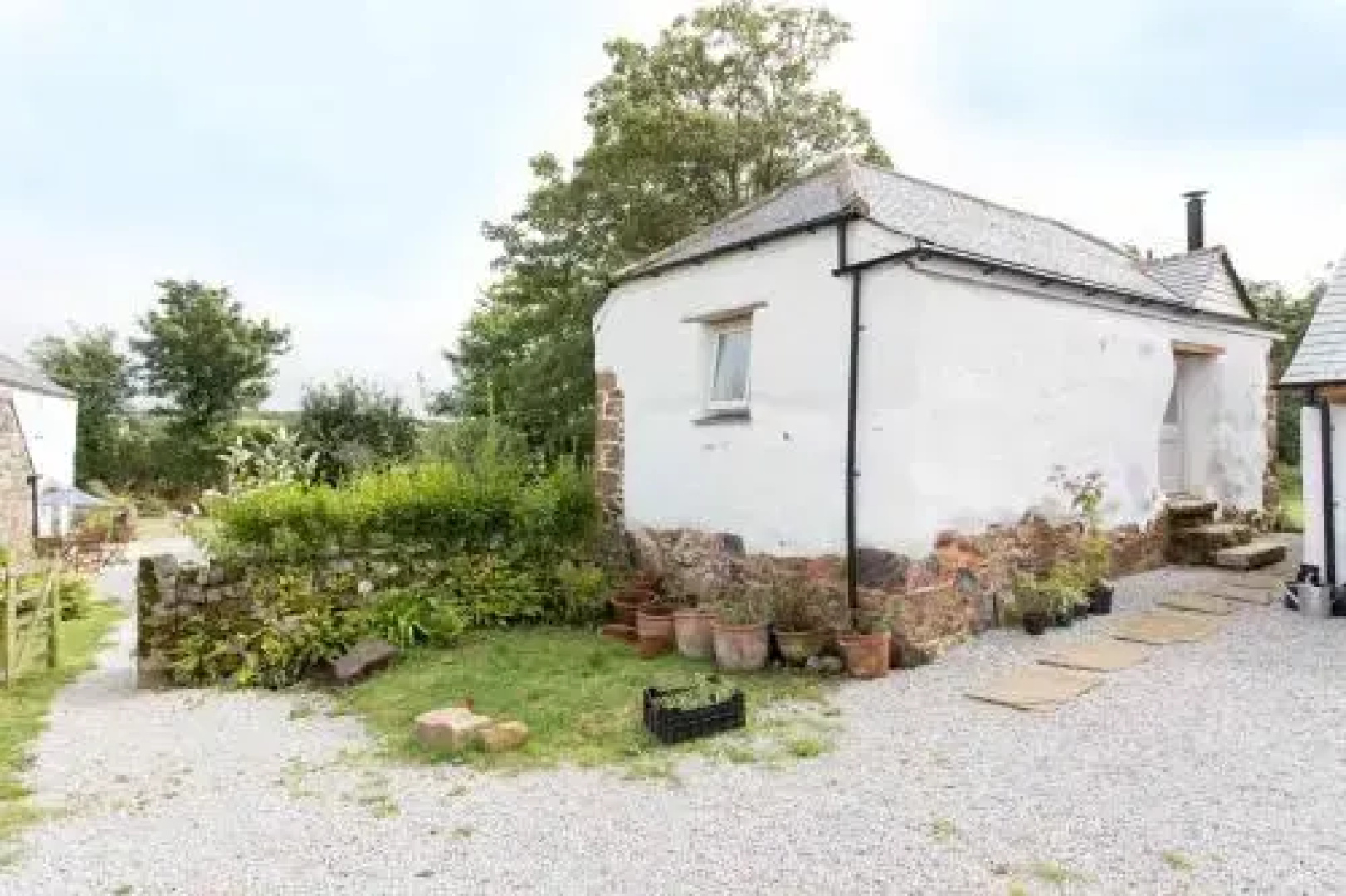 Cob Cottage at Higher Tregidden