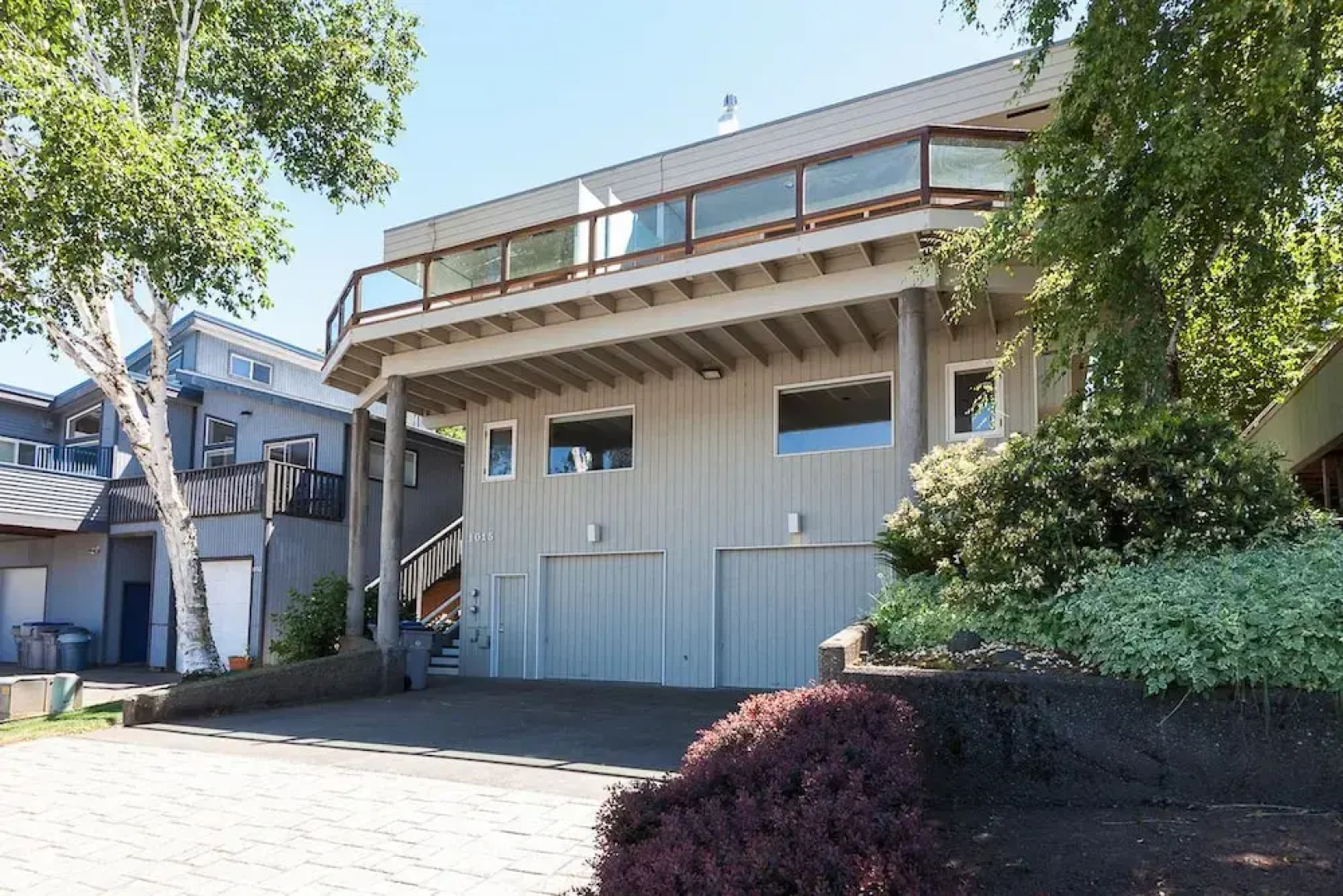 Riverdell Condo feature Floor Heating and Gas Grill by RedAwning