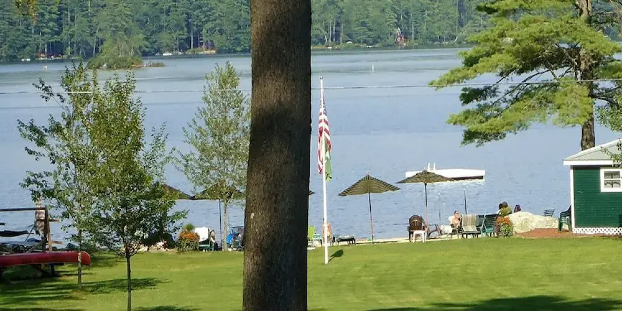 Schoolhouse at Gilmore Camps on Kezar Lake