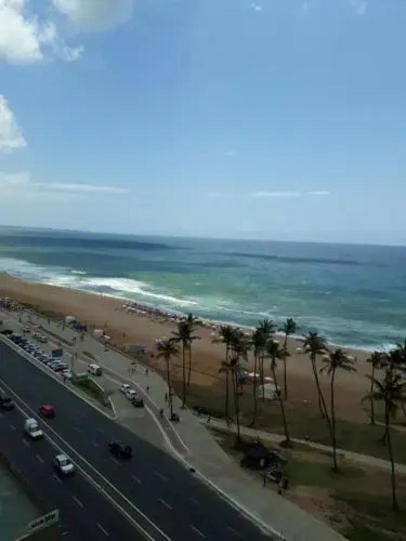 Apartamento Com Linda Vista Mar No Bahia Suites