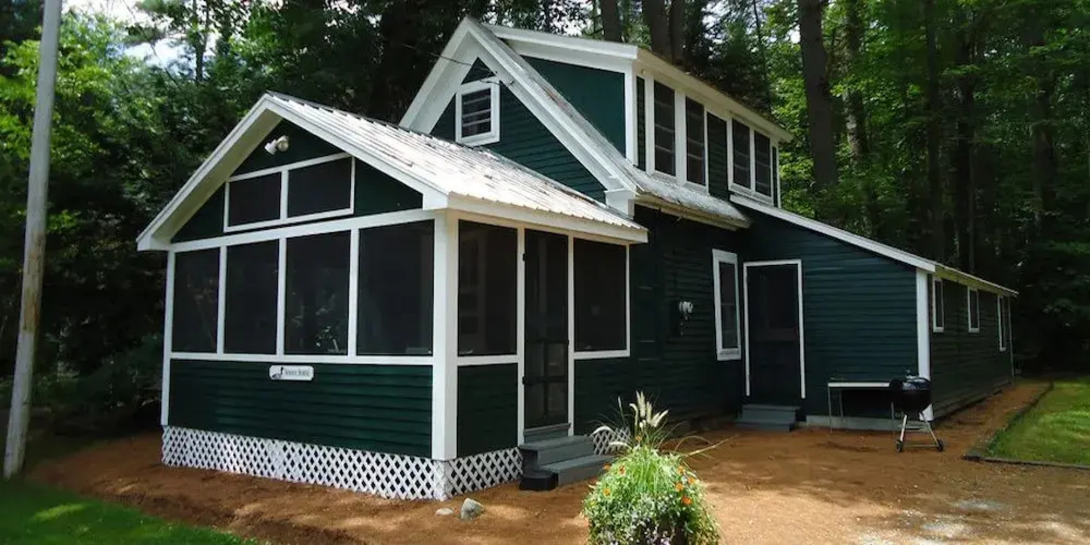 Schoolhouse at Gilmore Camps on Kezar Lake
