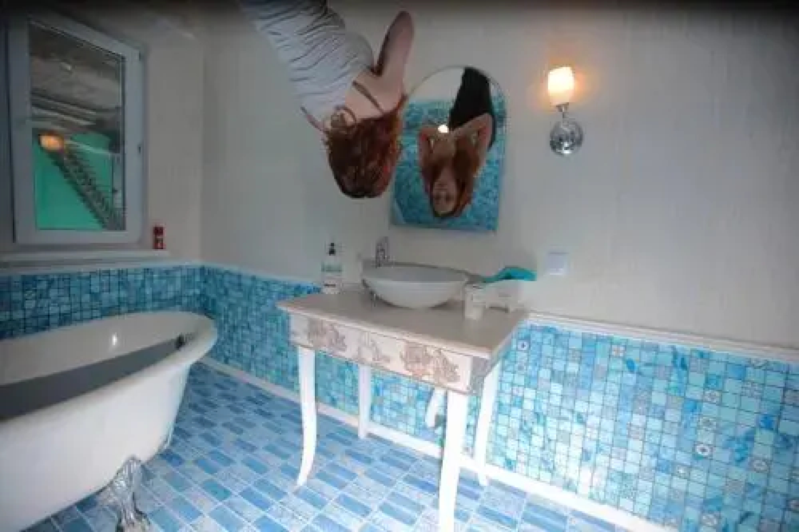 Night in Upsidedown House