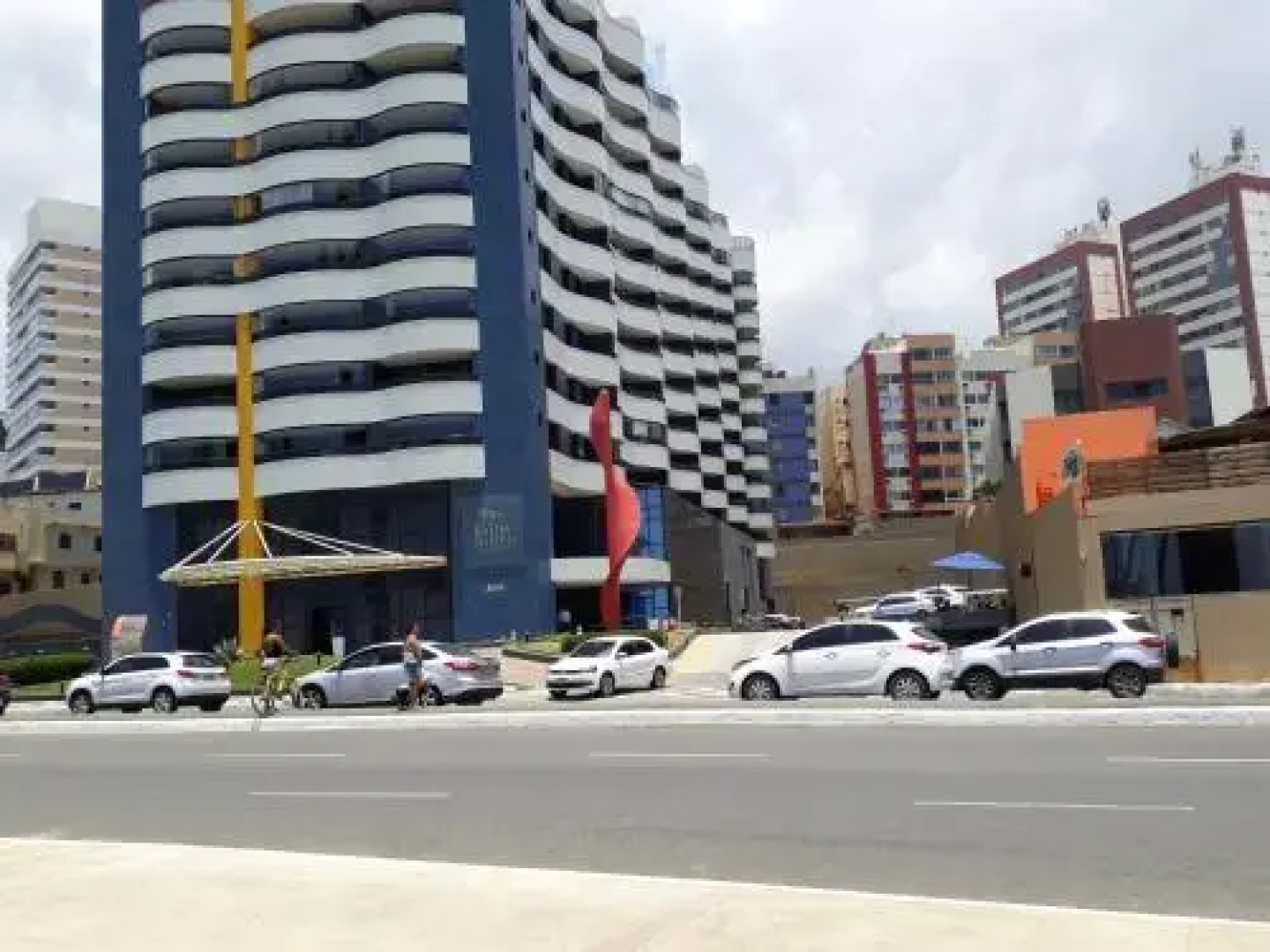 Apartamento Com Linda Vista Mar No Bahia Suites