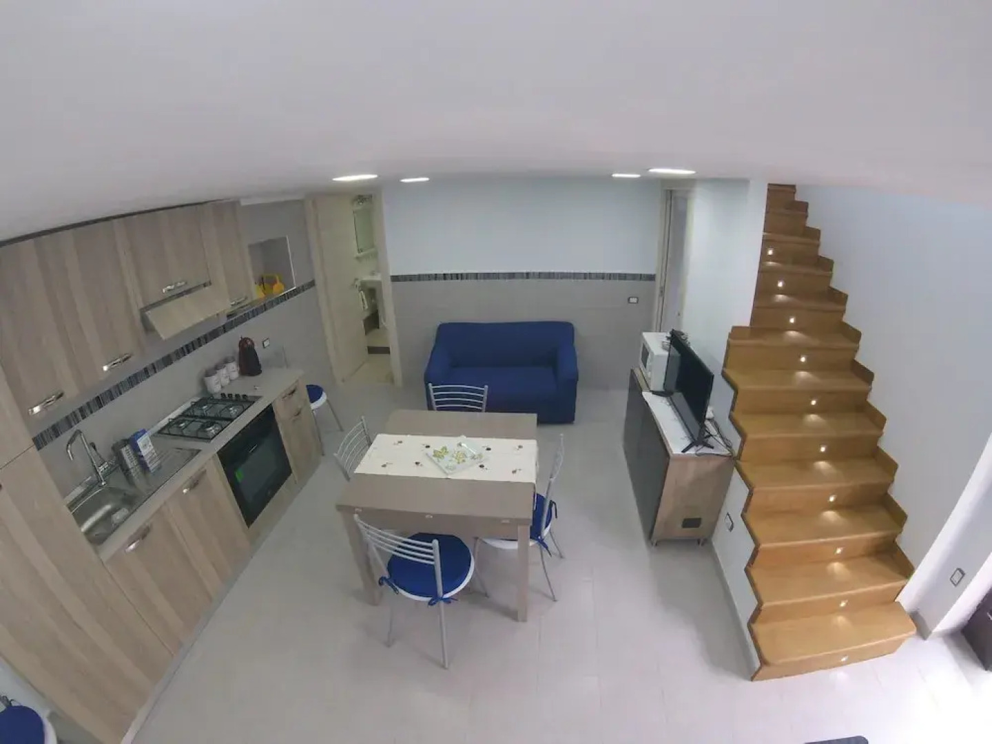 Terrazza sul Vesuvio con piscina