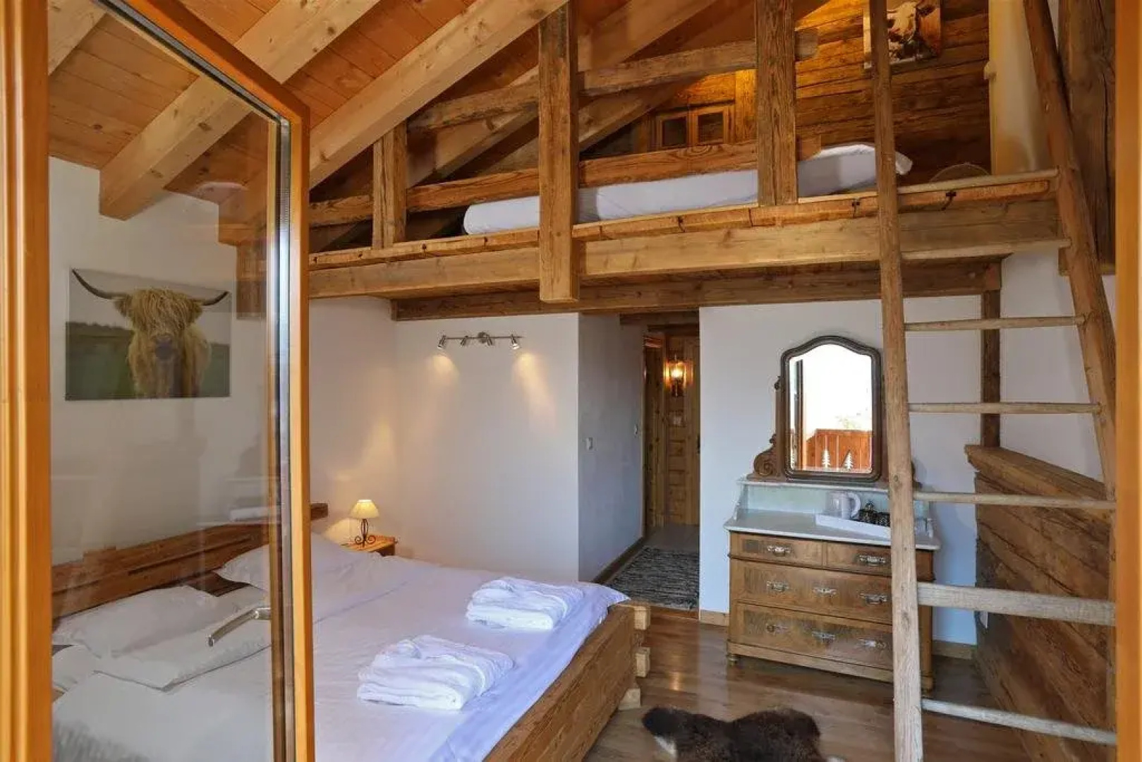 Les chambres et Roulottes des Noisetiers