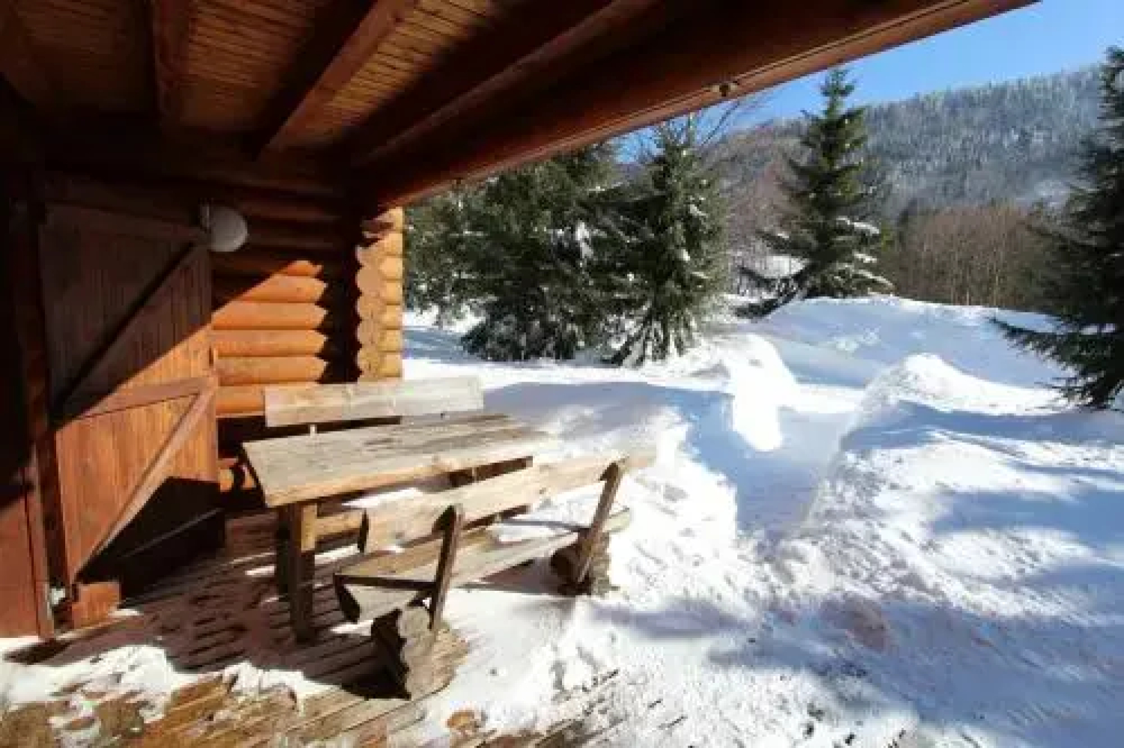 Chalet Individuel en Rondins Vologne 2 Chambres