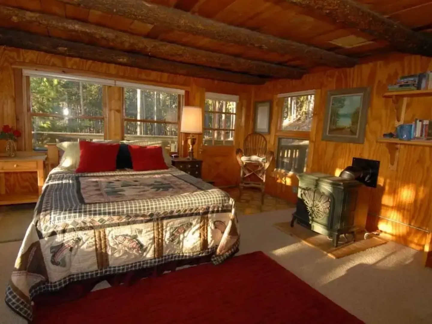 Evergreen's Log Cabin