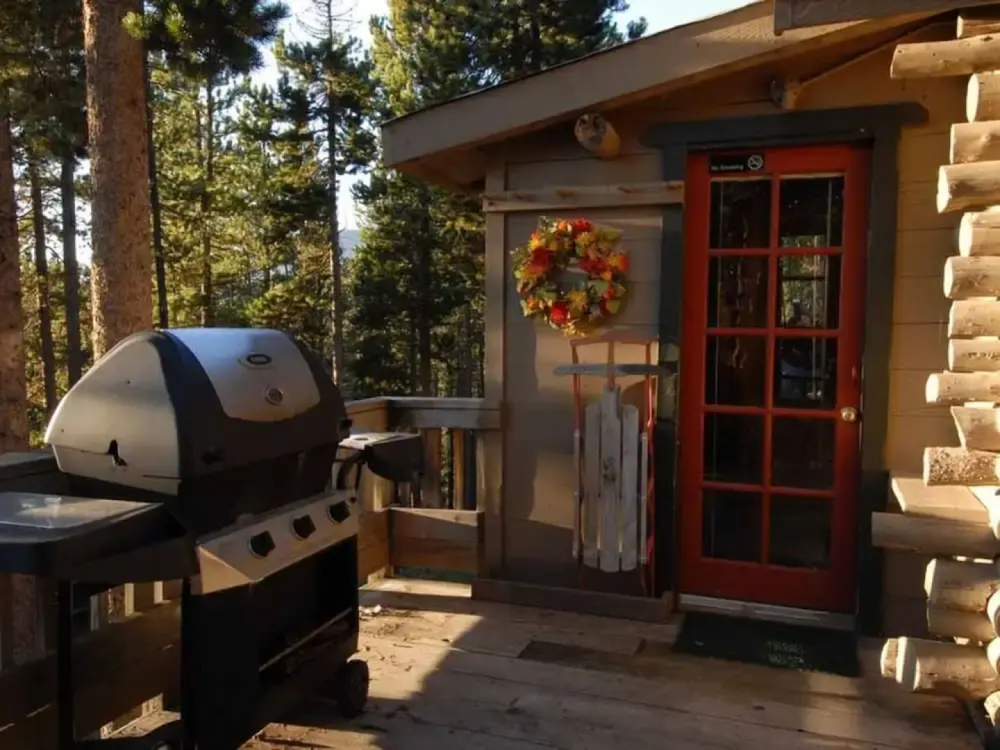 Evergreen's Log Cabin