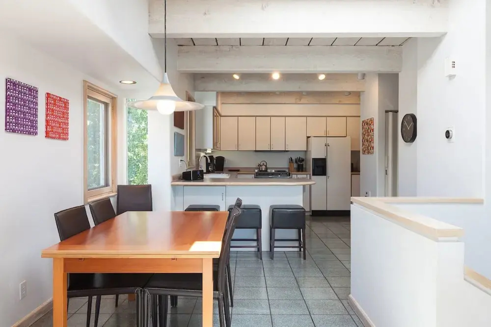 Riverdell Condo feature Floor Heating and Gas Grill by RedAwning