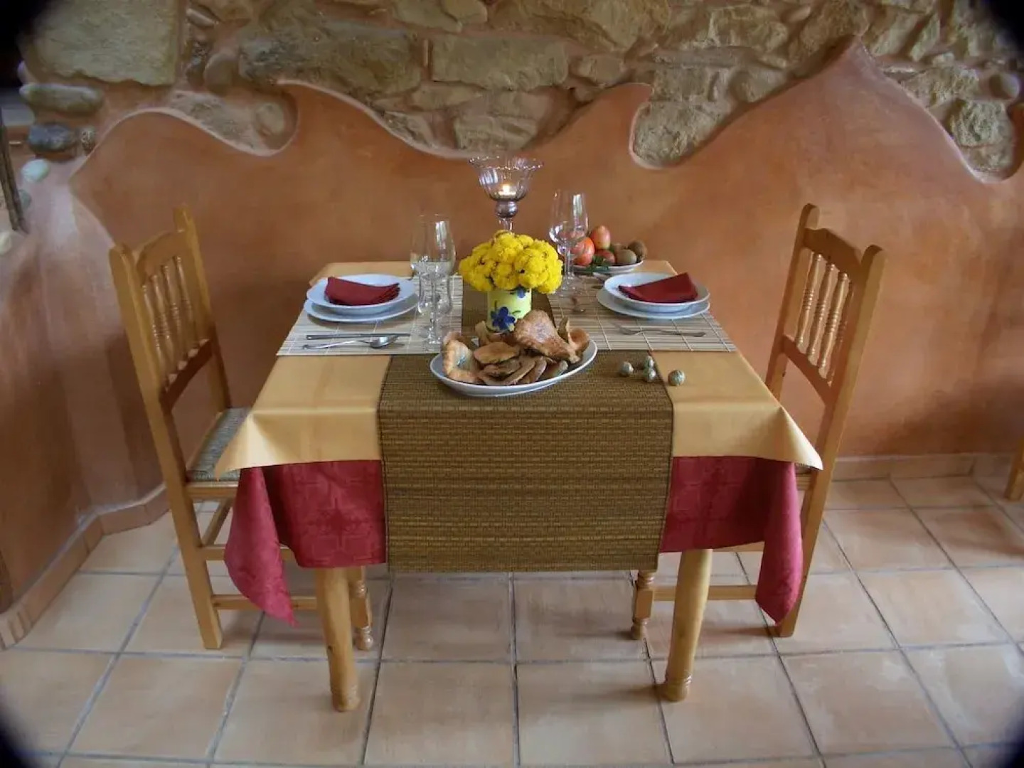 Masía La Posada del río Carbo