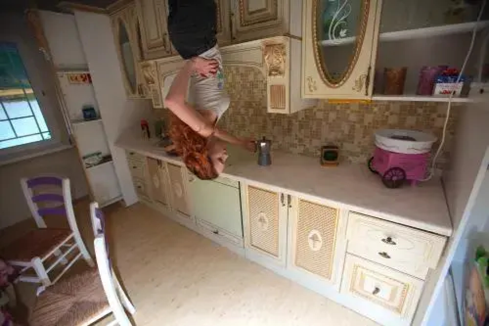 Night in Upsidedown House