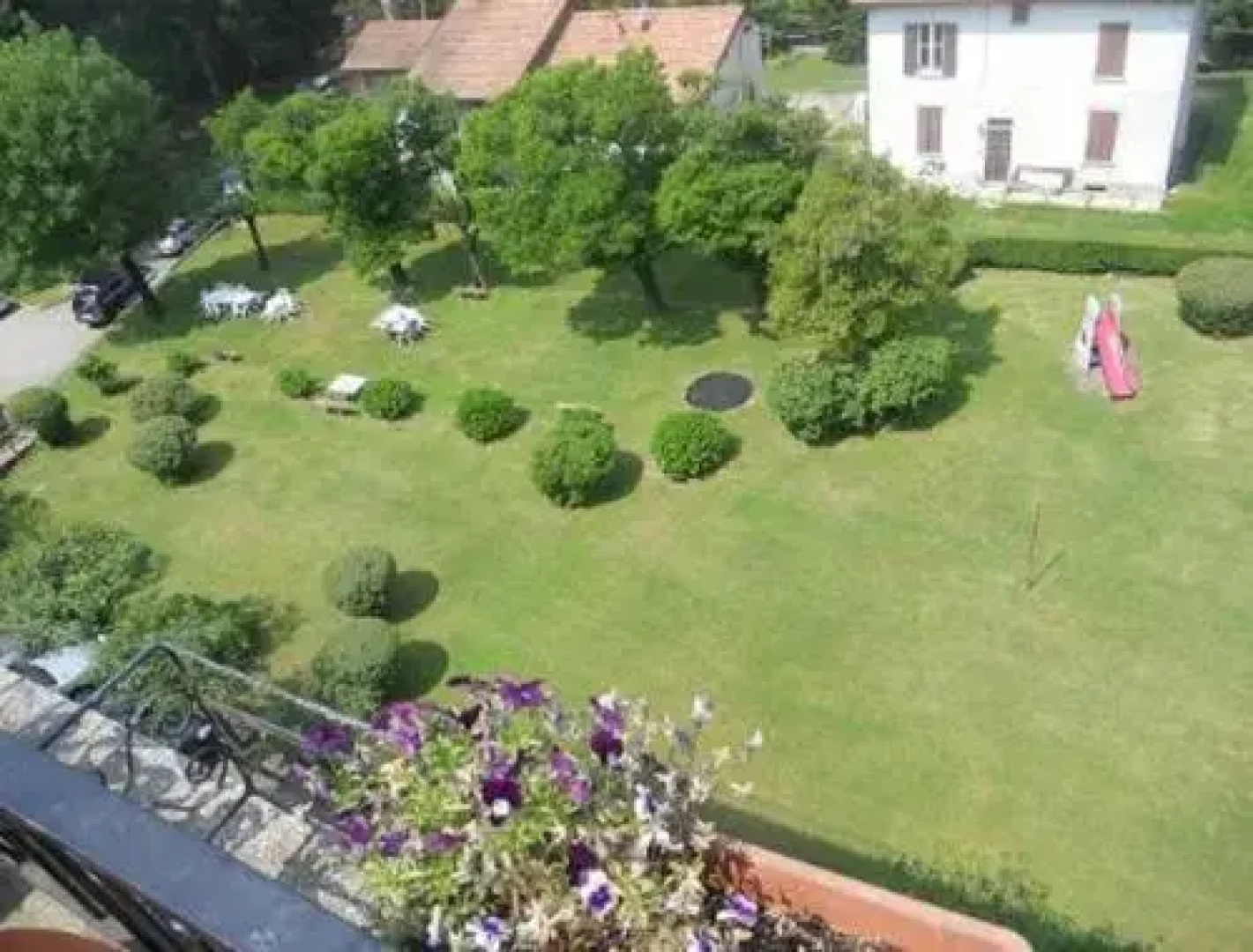 Terrazza con vista grande