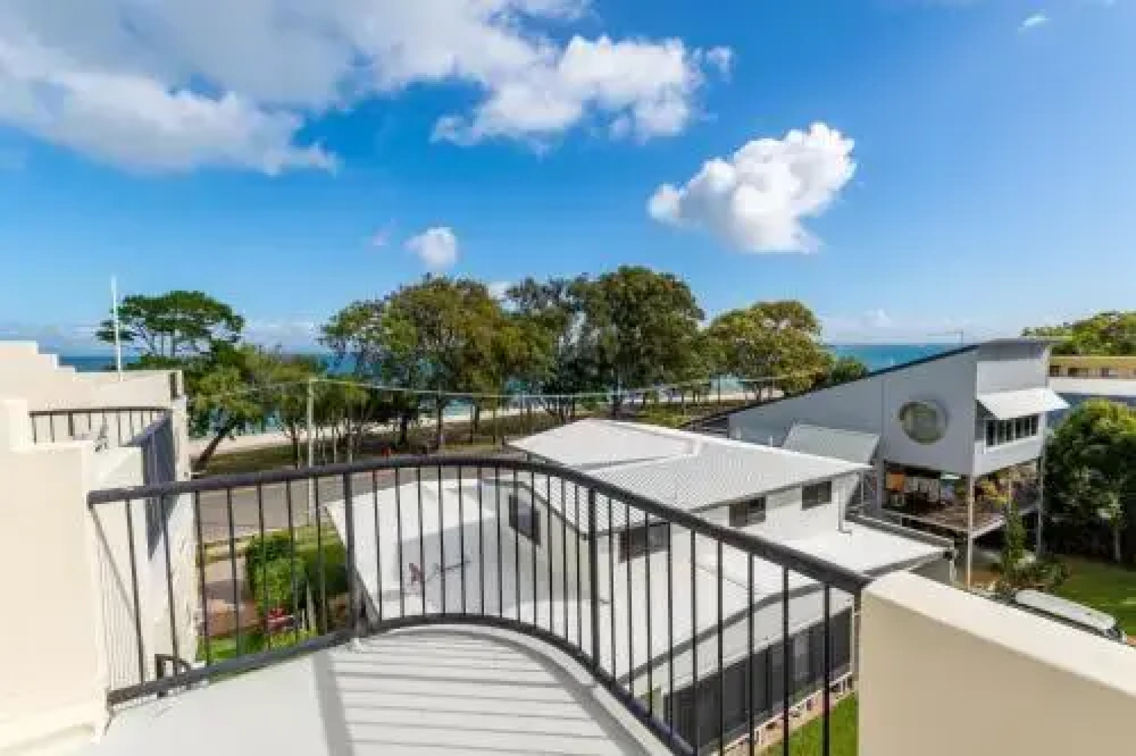 Waterfront views from private rooftop balcony - Bayview South Esp, Bongaree
