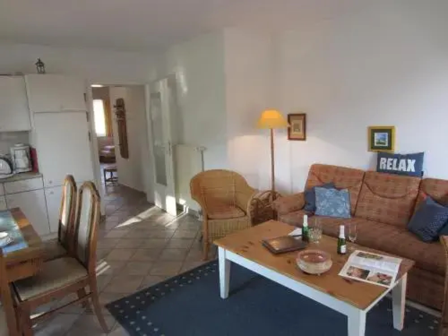 Ferienwohnung Ostseeinsel - Urlaub mit Strandkorb