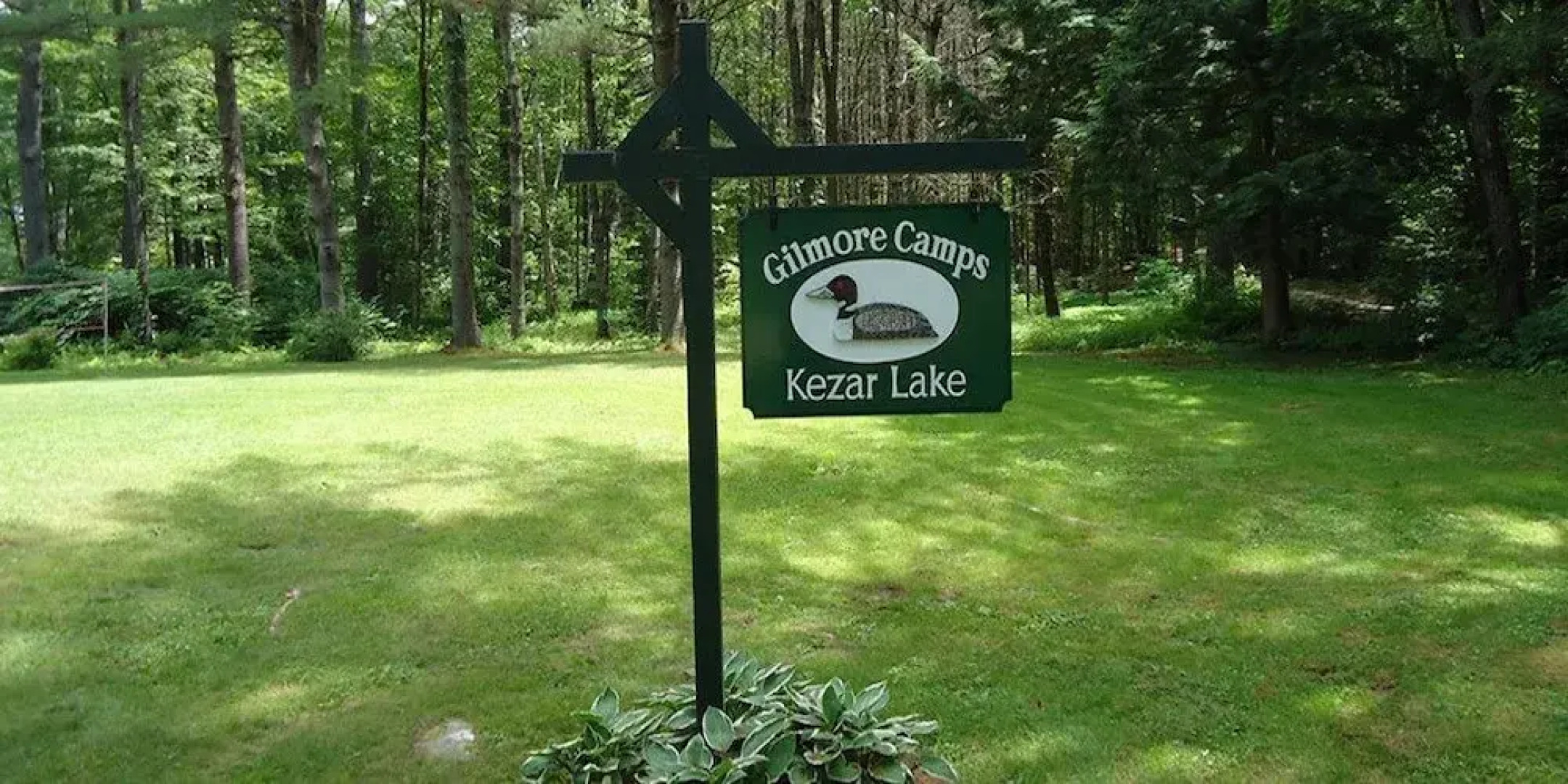 Schoolhouse at Gilmore Camps on Kezar Lake