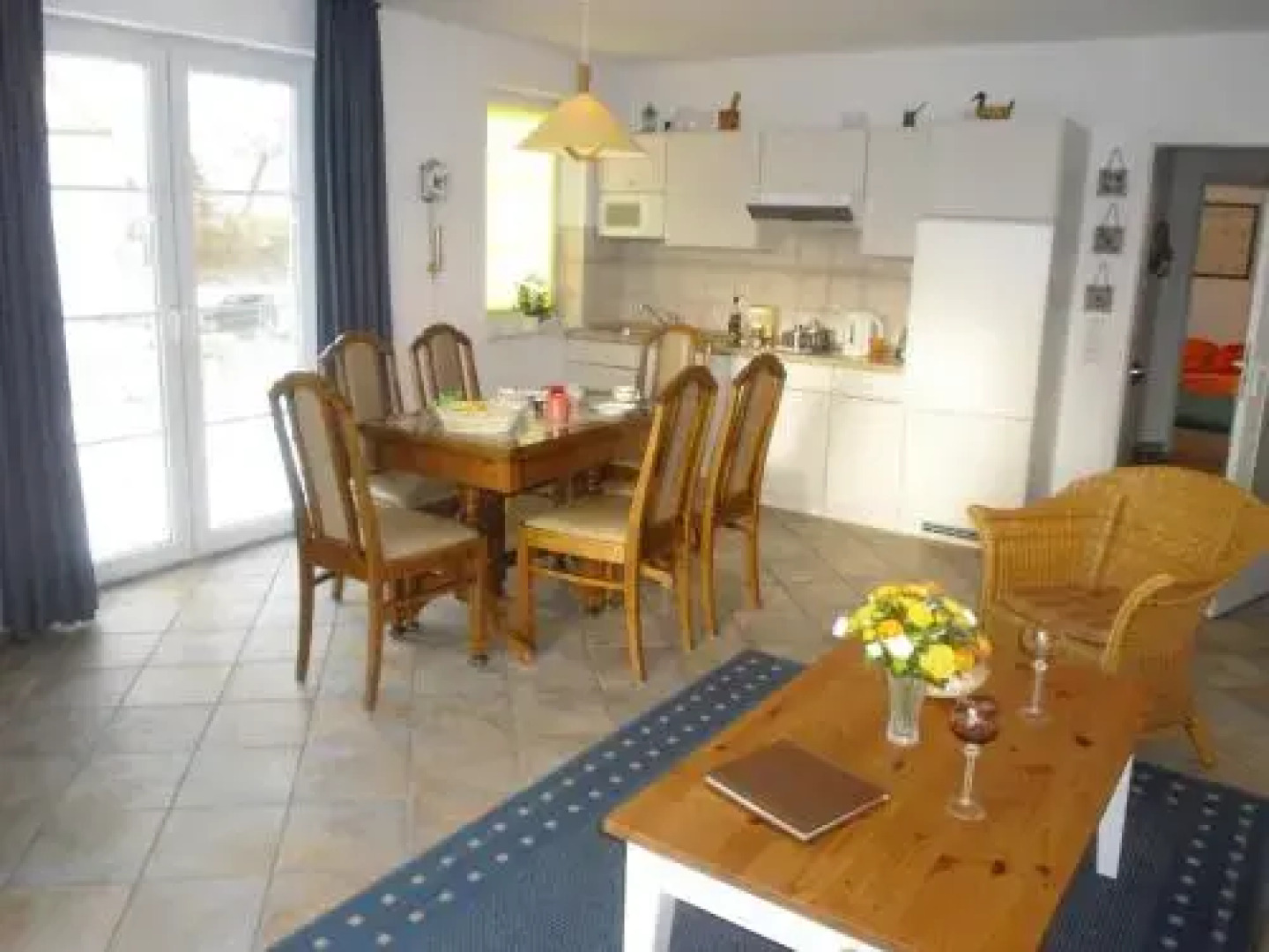 Ferienwohnung Ostseeinsel - Urlaub mit Strandkorb