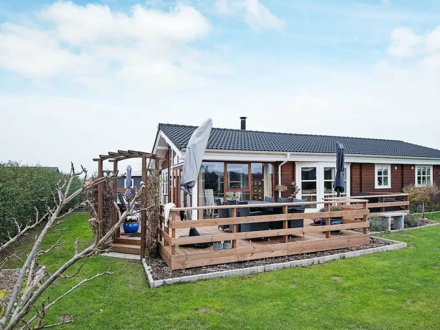 Scenic Holiday Home in Juelsminde Jutland With Garden